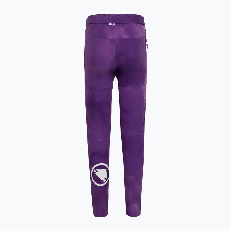 Pantaloni de ciclism pentru copii Endura MT500 Burner Jr thistle 2