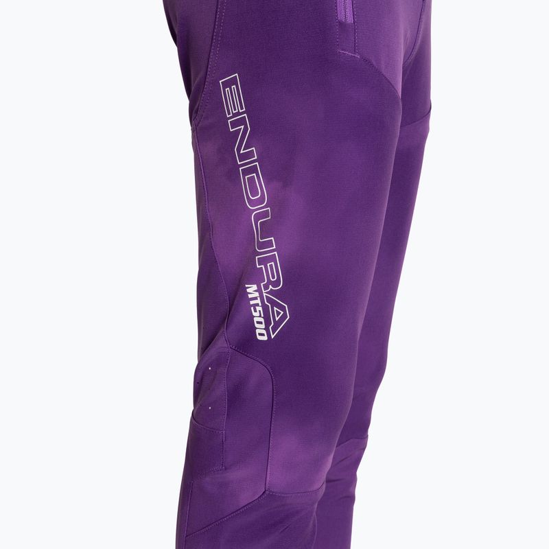 Pantaloni de ciclism pentru copii Endura MT500 Burner Jr thistle 3