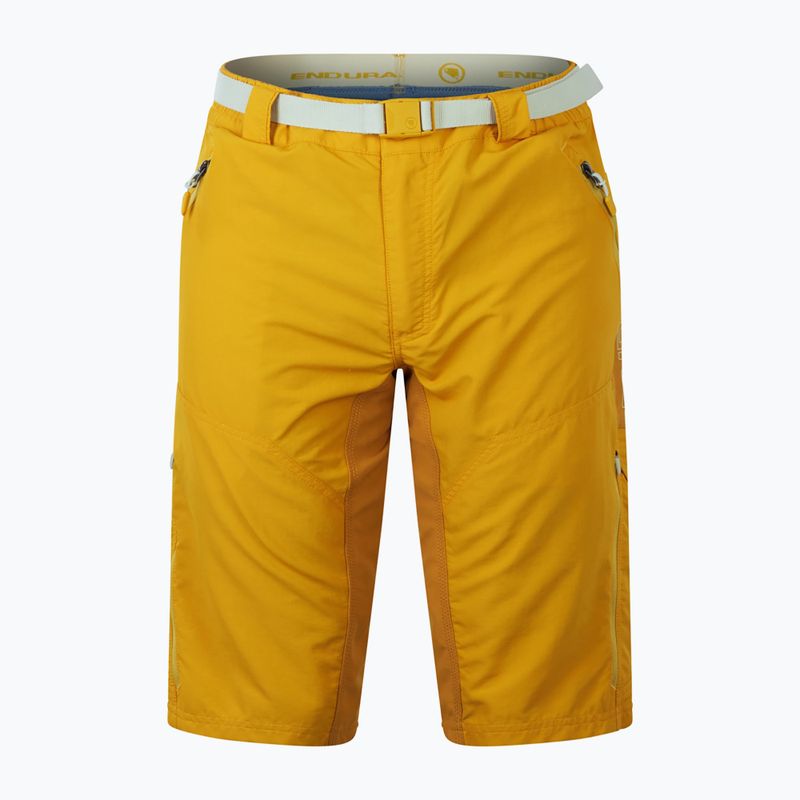 Pantaloni scurți de ciclism pentru bărbați Endura Hummvee Short mustard 7