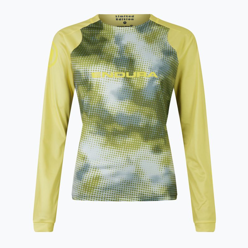 Mâneci lungi de ciclism pentru femei Endura Pixel Cloud Ltd sulphur