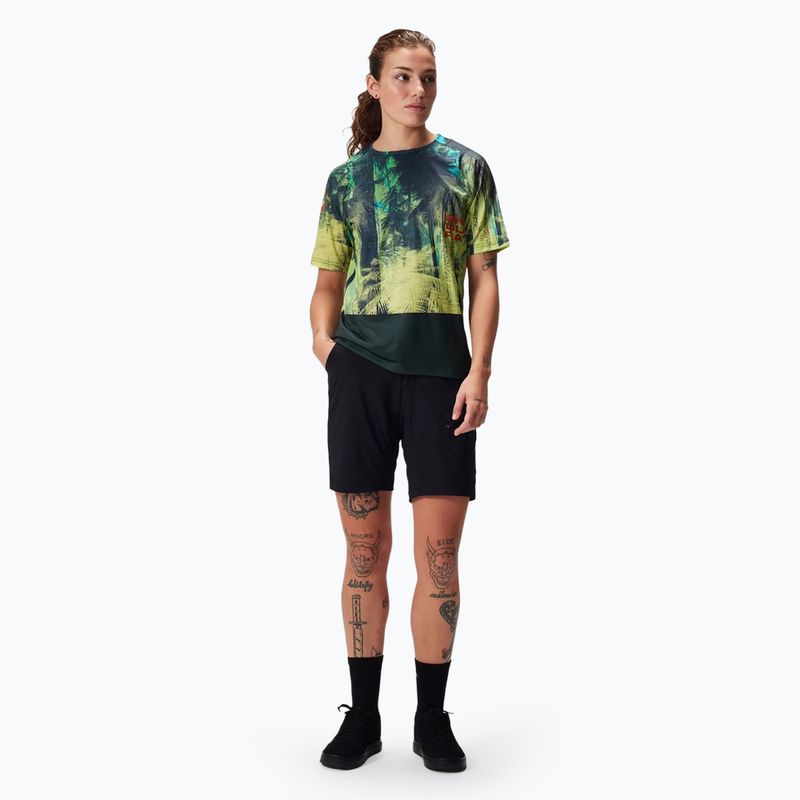 Tricou de ciclism pentru femei Endura Tropical Print Ltd ghillie green 2