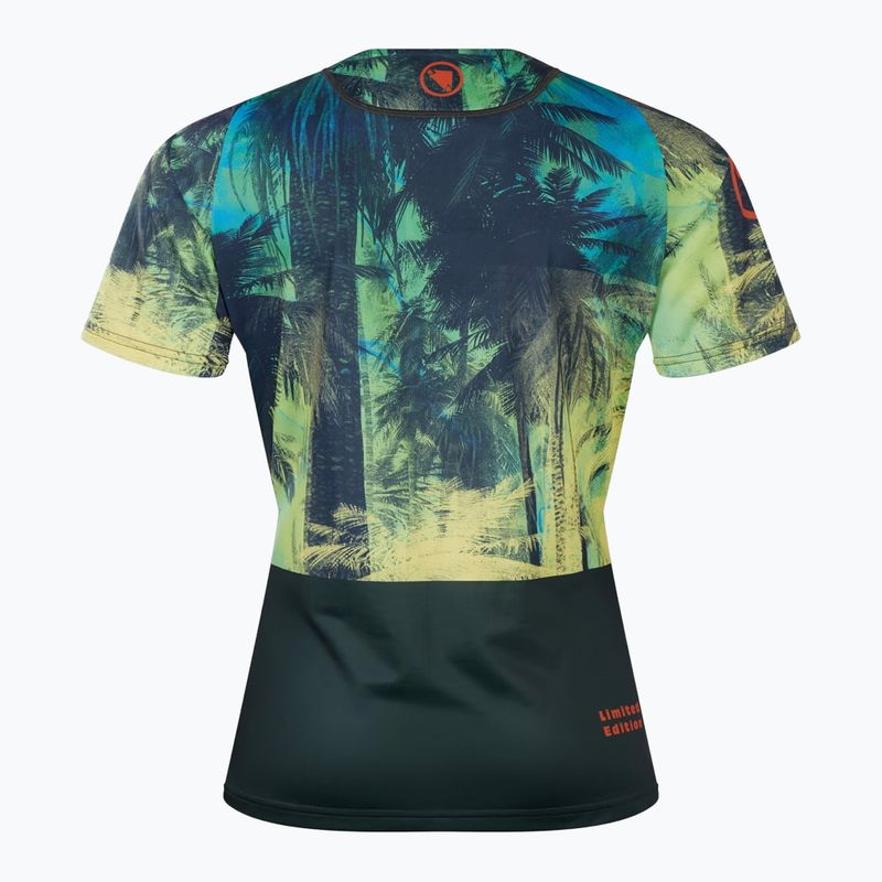 Tricou de ciclism pentru femei Endura Tropical Print Ltd ghillie green 8