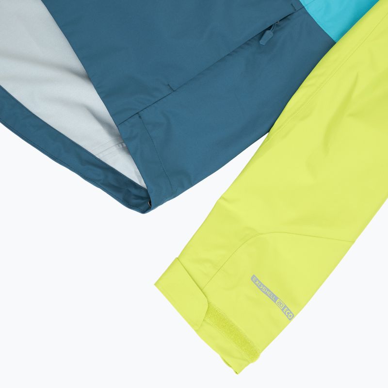 Geacă de ciclism pentru bărbați Endura Singletrack II Waterproof lime green 4