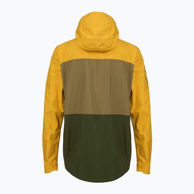 Geacă de ciclism pentru bărbați Endura Singletrack II Waterproof mustard 2