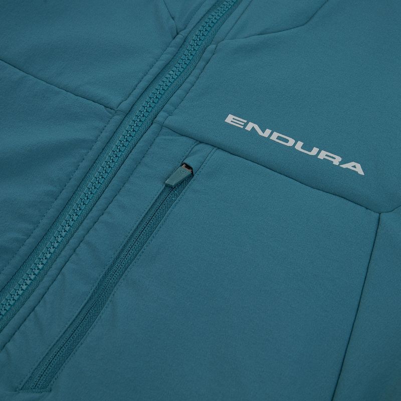 Geacă de ciclism pentru bărbați Endura MT500 Polartec barra blue 3