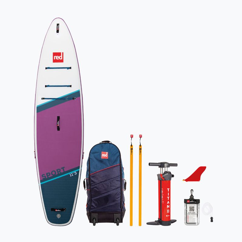 Placă SUP Red Paddle Co Sport 2024 11'3" violet