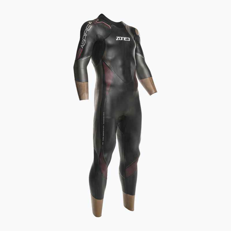 Zone3 Thermal Aspire Swim Foam negru pentru bărbați WS20MTHRM