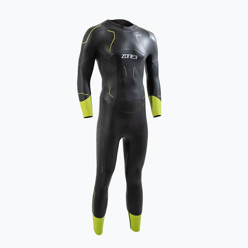 Costum de neopren pentru bărbați Zone3 Vision triatlon negru WS21MVIS101 6