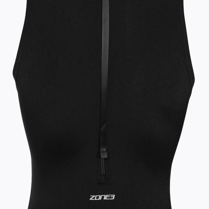 Costum de înot dintr-o bucată pentru femei ZONE3 OWS Renew High Neck black