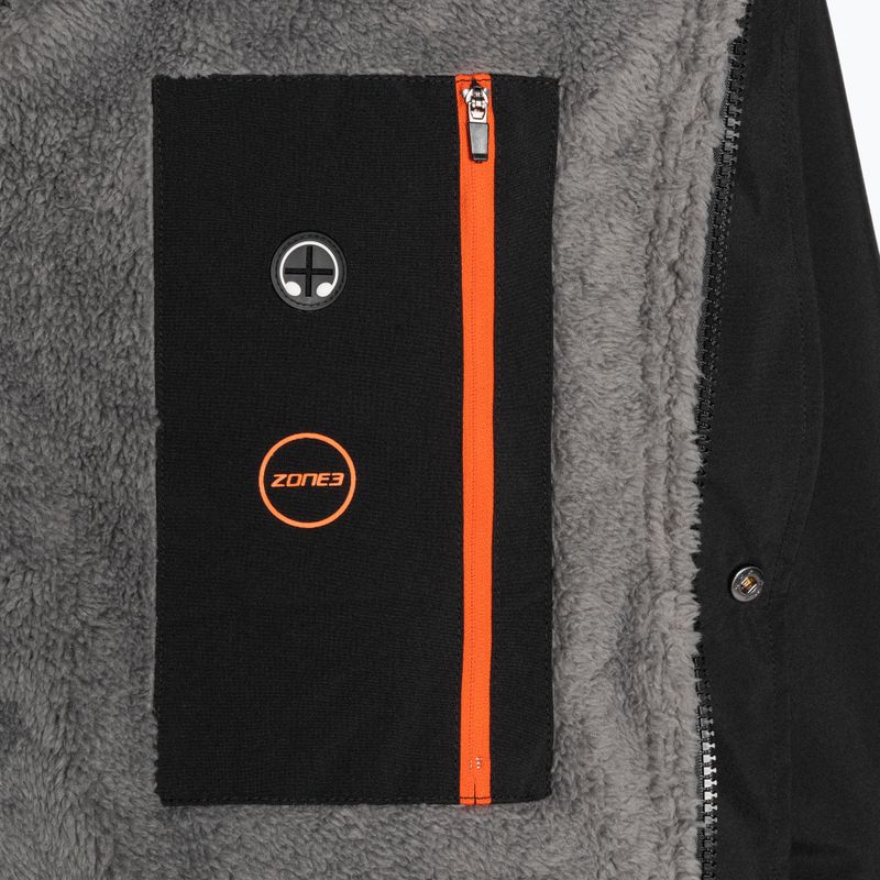 Palton ZONE3 Thermo Tech Changing Fleece Parka black/orange 8