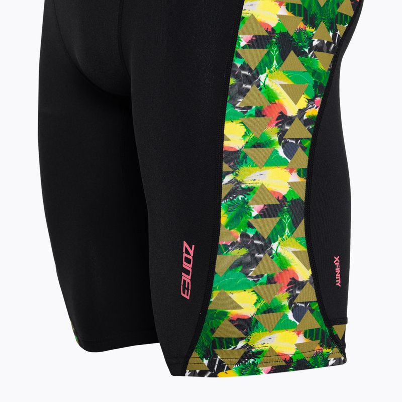 Costum de baie pentru bărbați ZONE3 High Jazz 3.0 Jammer khaki