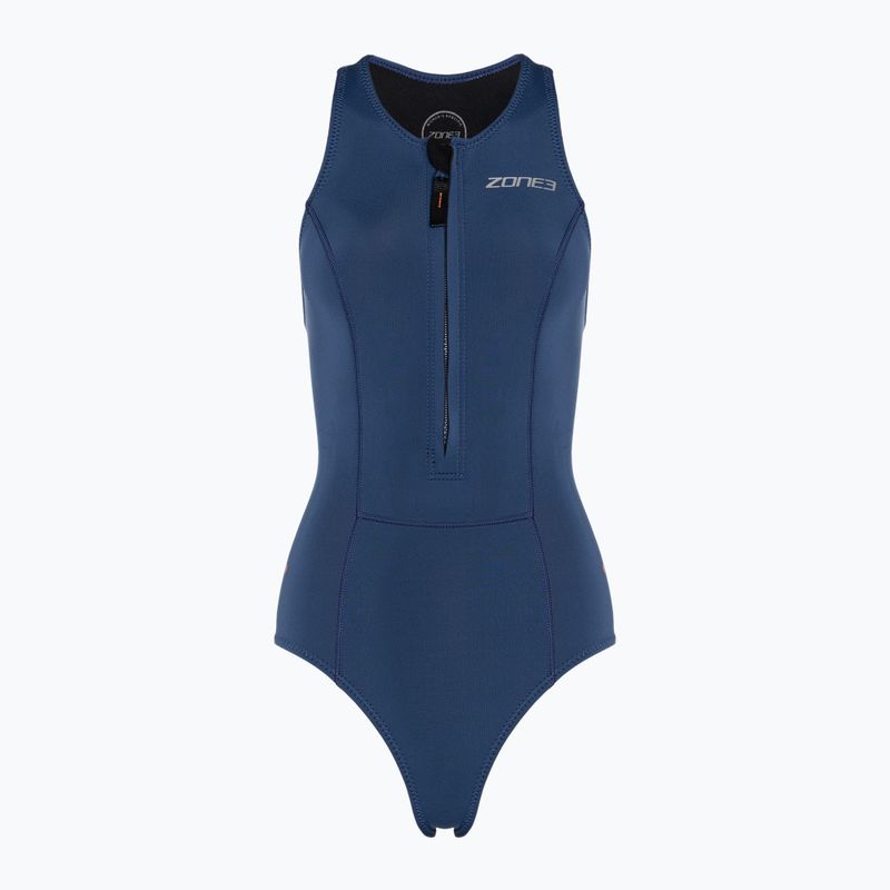 Costum de înot pentru femei ZONE3 Yulex Sleeveless navy