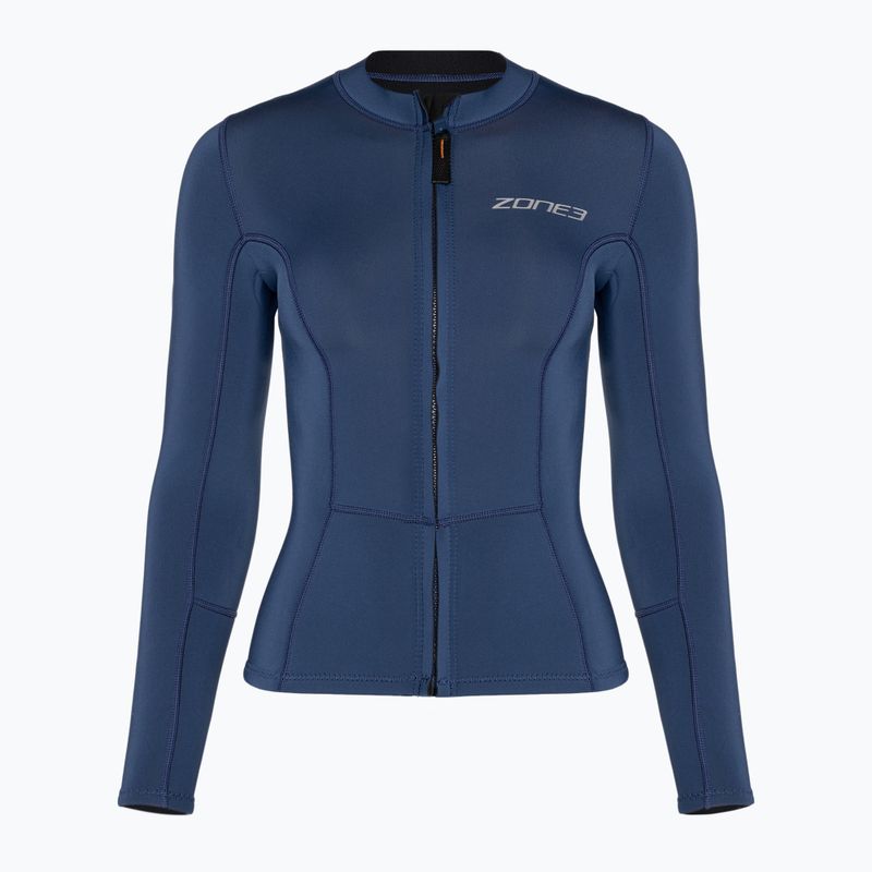 Tricou de neopren pentru femei ZONE3 Yulex Long Sleeve Top navy