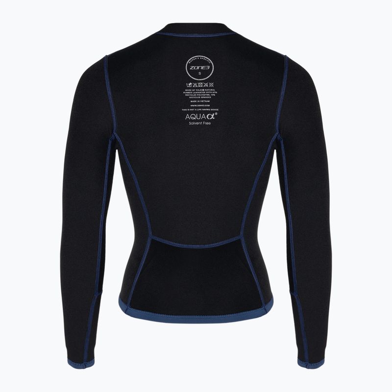 Tricou de neopren pentru femei ZONE3 Yulex Long Sleeve Top navy 6