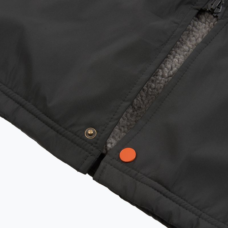 Palton ZONE3 Recycled Robe Parka black/grey/orange 5