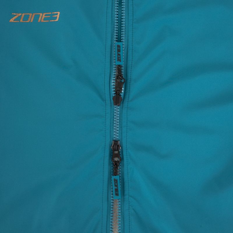 Palton ZONE3 Recycled Thermo-tech Robe Parka teal/copper 4