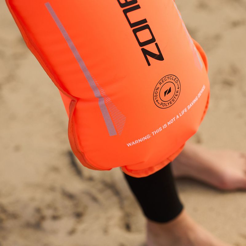 Baliza de siguranță ZONE3 Safety Buoy/Tow Float Recycled high vis orange 3