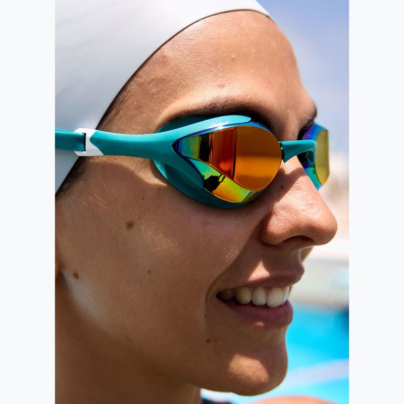 Ochelari de înot ZONE3 Volare Streamline Racing teal/copper