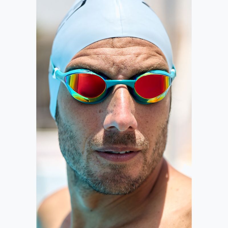 Ochelari de înot ZONE3 Volare Streamline Racing teal/copper
