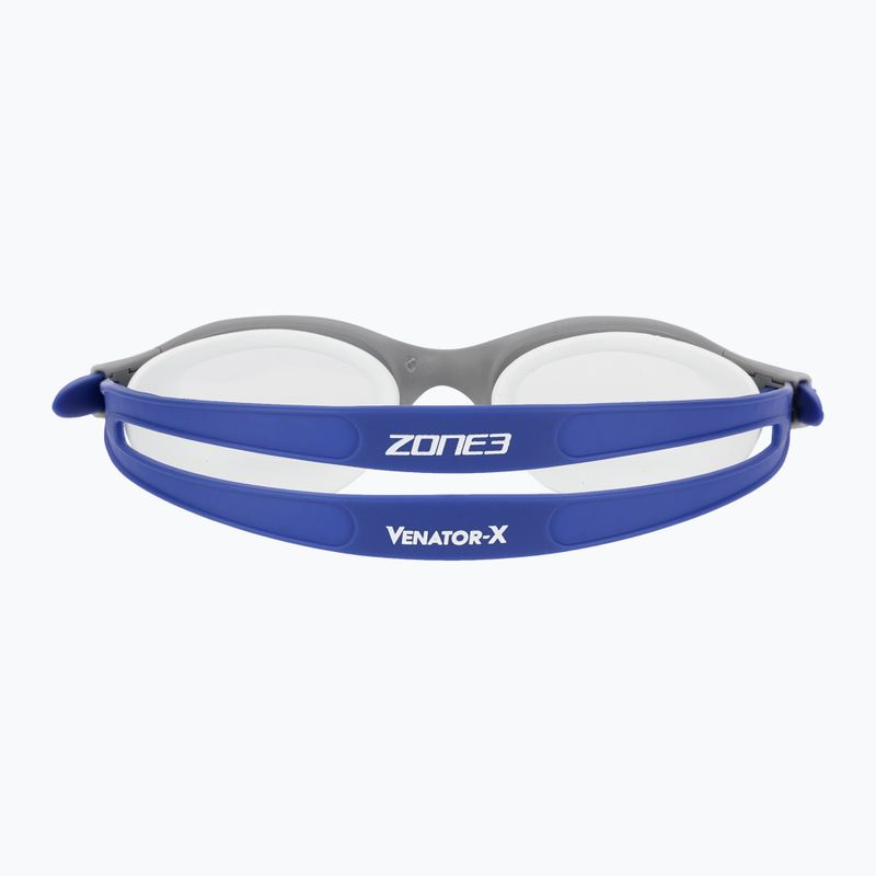 Ochelari de înot ZONE3 Venator-X Swim grey/royal blue/clear