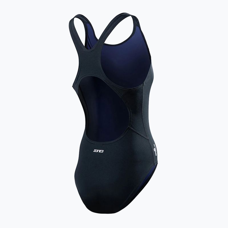 Costum de baie dintr-o singură piesă pentru femei ZONE3 OWS Renew Classic negru 5