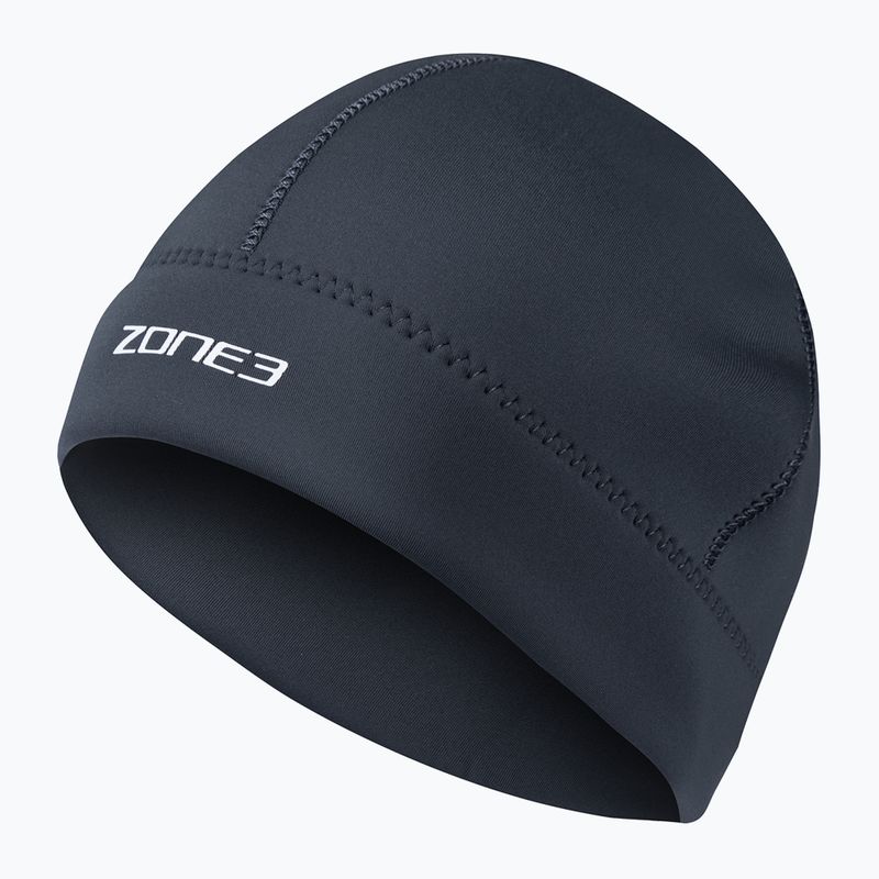 Căciulă de neopren ZONE3 Active Flex Swim grey/orange