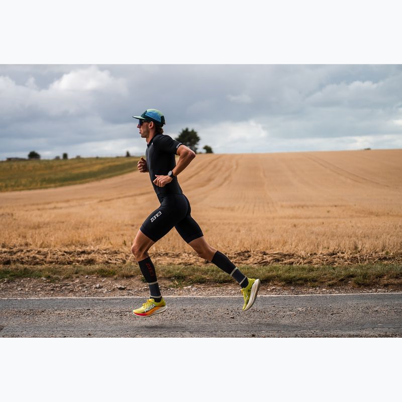 Combinezon de triatlon pentru bărbați ZONE3 Activate+ Trisuit black 12