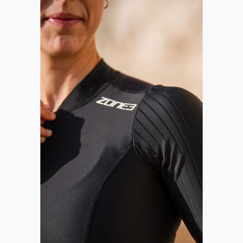 Combinezon de triatlon pentru femei ZONE3 Activate+ Trisuit black 14