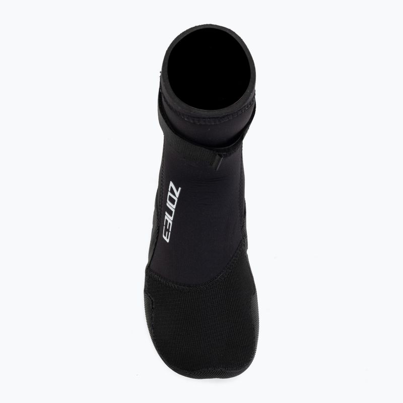 Încălțăminte din neopren ZONE3 Heat-Tech Dura Swim black 5