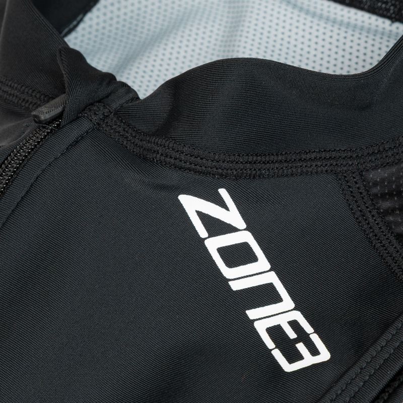 Combinezon de triatlon pentru femei ZONE3 Activate+ Sleeveless Trisuit black 3
