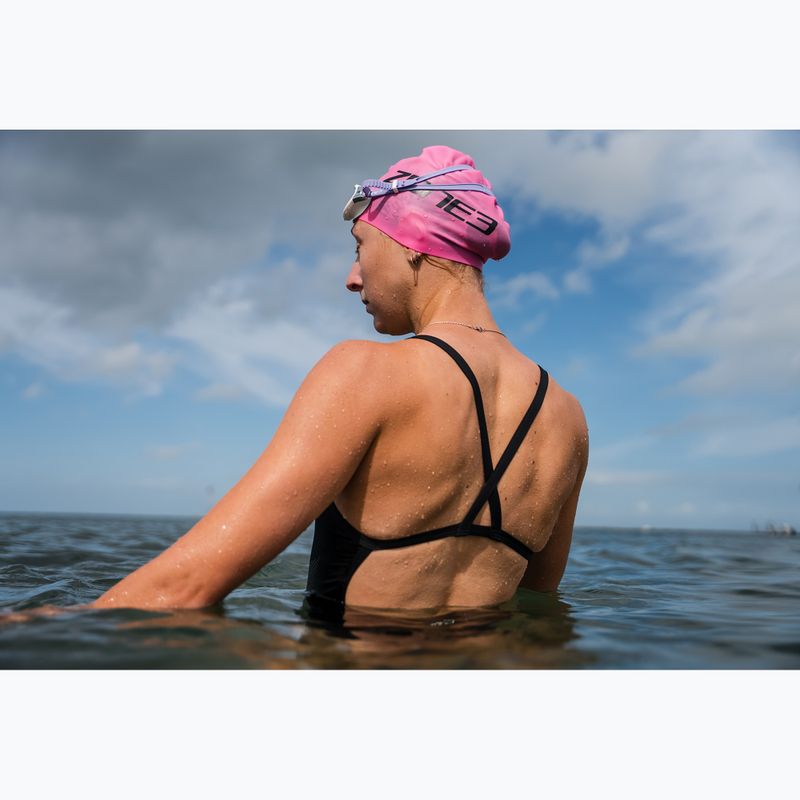 Costum de baie întreg pentru femei ZONE3 Strap Back black 10