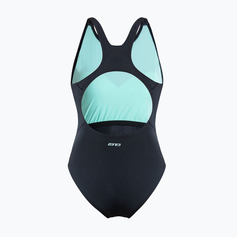 Costum de baie întreg pentru femei ZONE3 Classic black 2