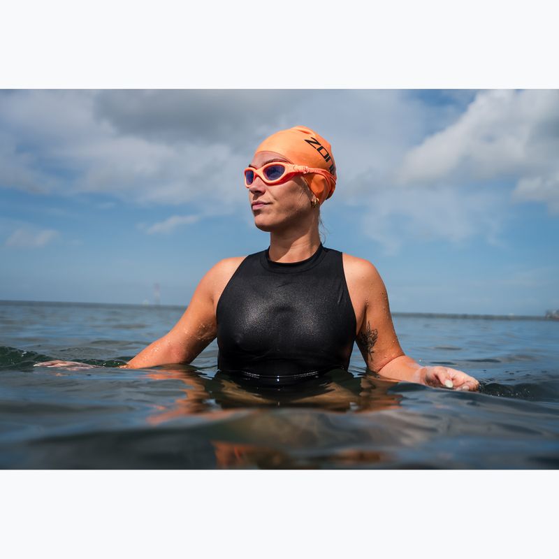 Costum de baie întreg pentru femei ZONE3 High Neck Costume black 10