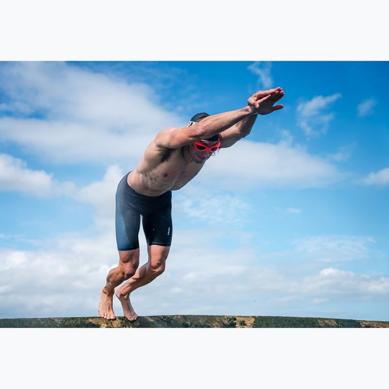 Jammer-uri de înot pentru bărbați ZONE3 Performance Speed teal tie dye 10