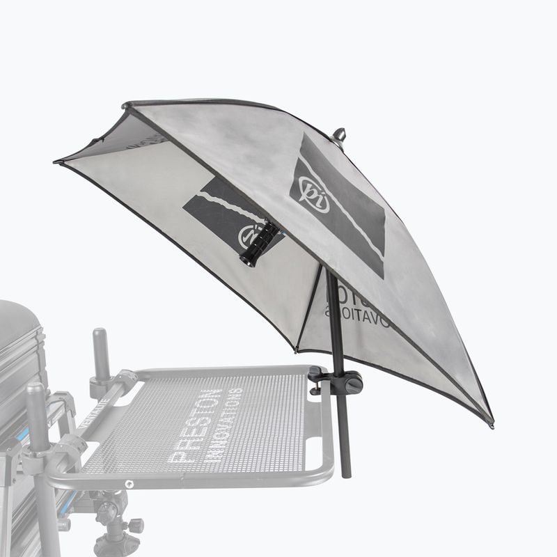 Umbrelă de pescuit Preston Innovations Offbox Grey Bait Brolly
