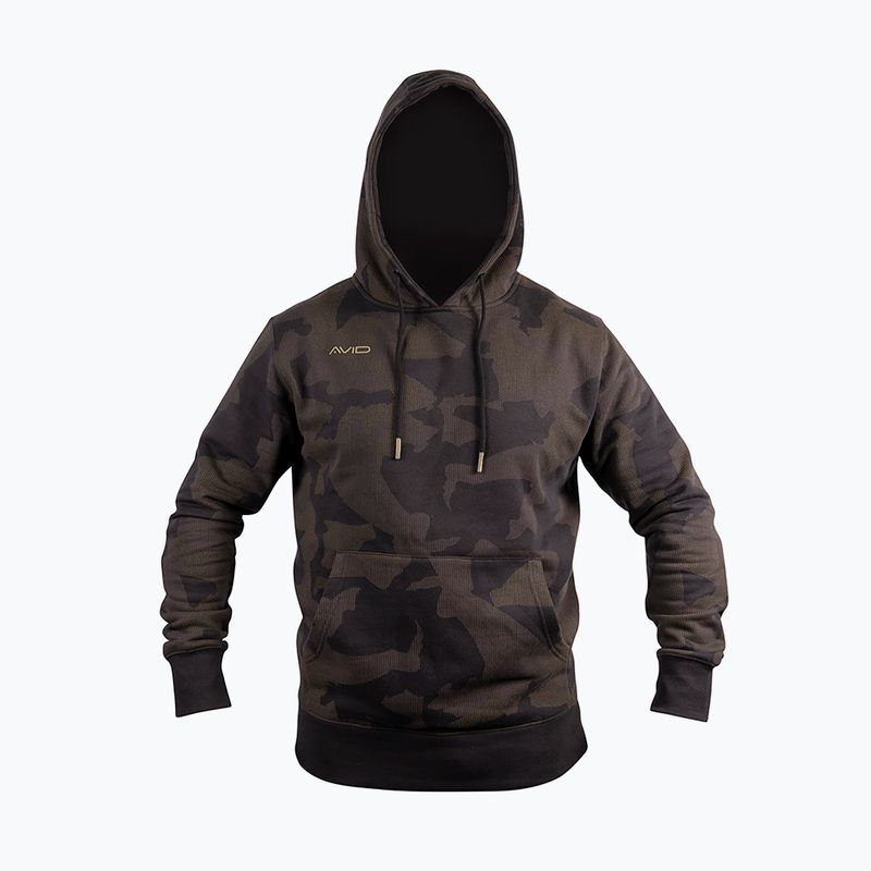 Avid Carp Distortion Camo Hoodie Verde A0620109