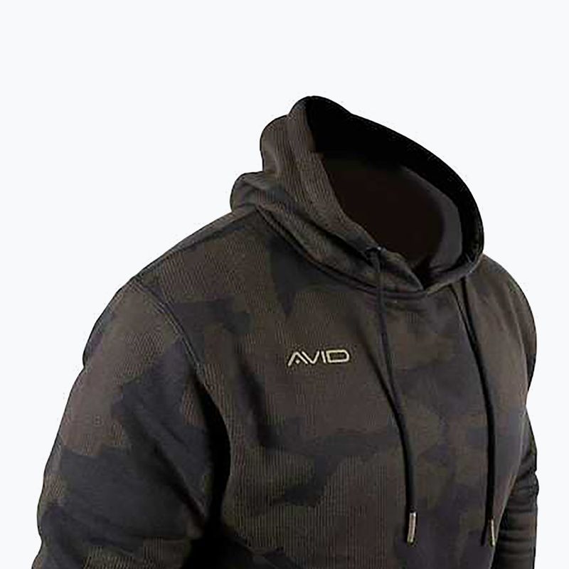 Avid Carp Distortion Camo Hoodie Verde A0620109 3