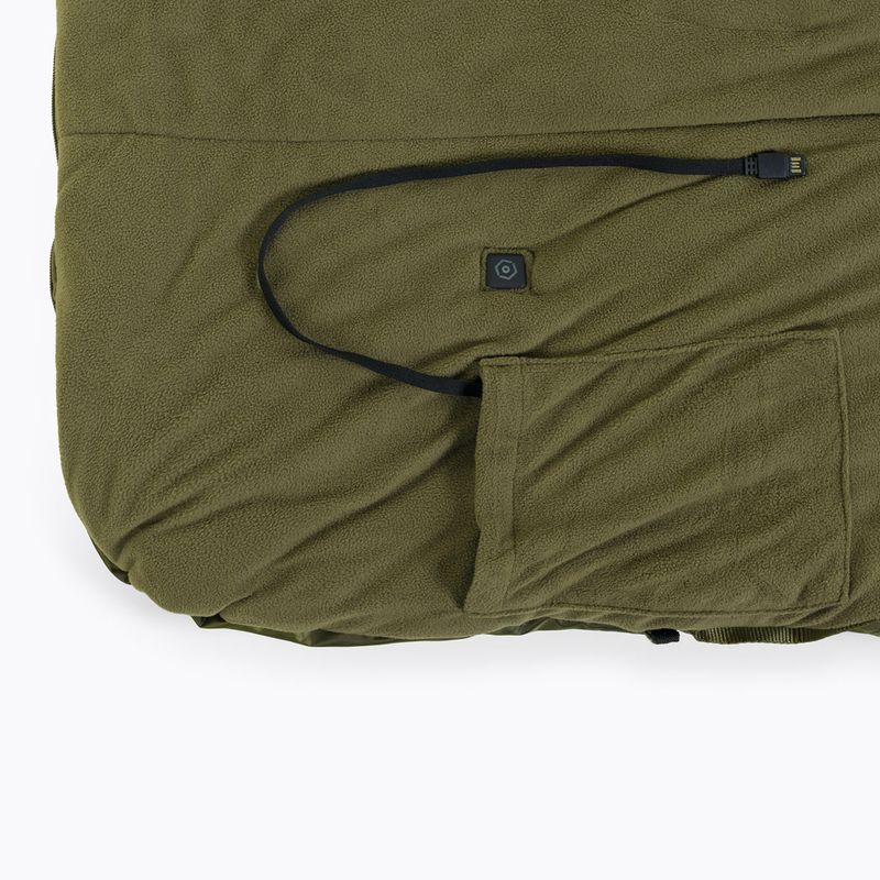 Avid Carp Fishing Sleeping Bag Termatech încălzit verde A0450012 8