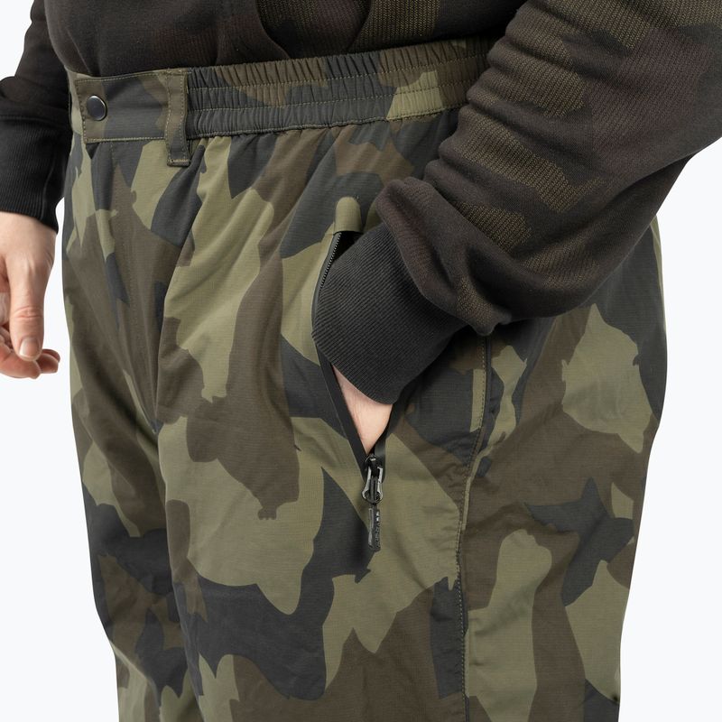 Pantaloni de pescuit pentru bărbați Avid Ripstop Camo verde A0620196 4