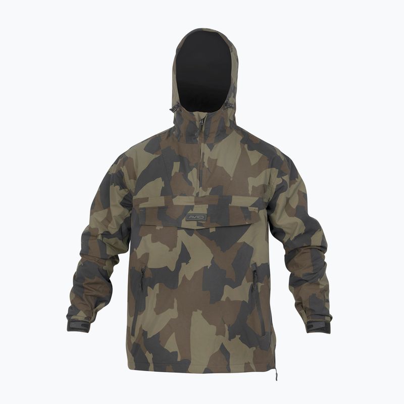 Bărbați Avid Ripstop Camo Pulover de pescuit Avid Ripstop Camo Pulover verde jachetă de pescuit A0620202
