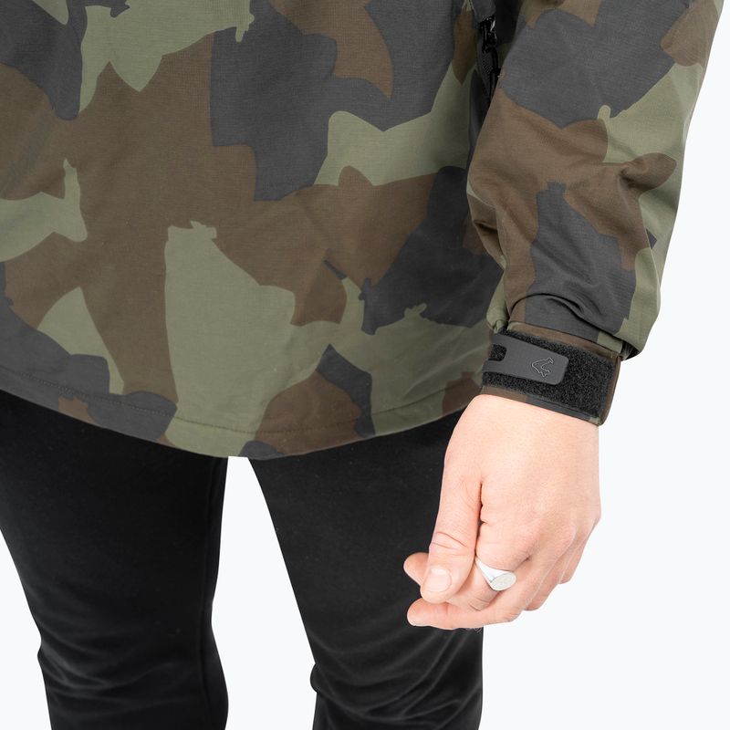 Bărbați Avid Ripstop Camo Pulover de pescuit Avid Ripstop Camo Pulover verde jachetă de pescuit A0620202 6