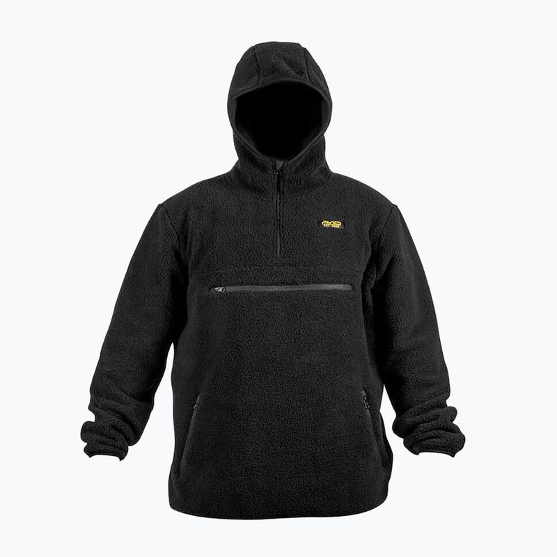 Bluză pentru bărați Avid Carp Sherpa Pullover black