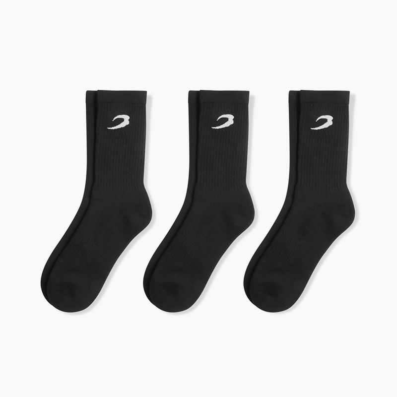 Șosete pentru bărbați BOXRAW Crew 3 pairs black 2