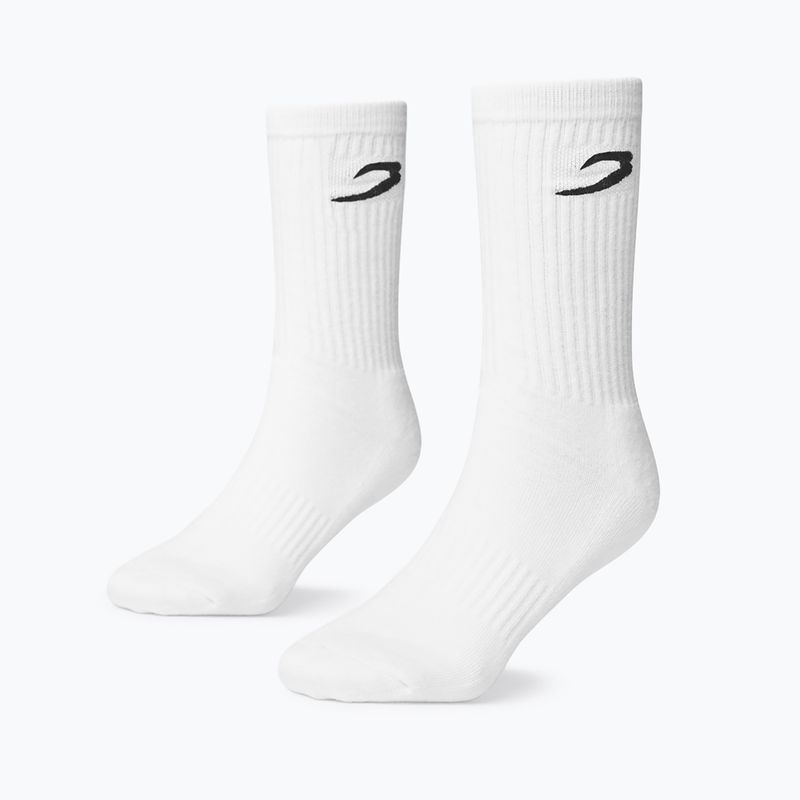 Șosete pentru bărbați Boxraw Crew 3 szt. White 2