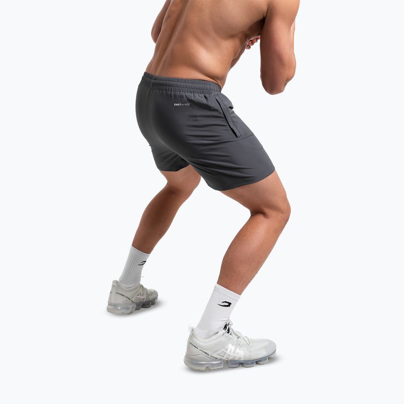 Pantaloni scurți de antrenament pentru bărbați Boxraw Valdes 7" charcoal 3