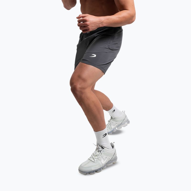 Pantaloni scurți de antrenament pentru bărbați Boxraw Valdes 7" charcoal 6