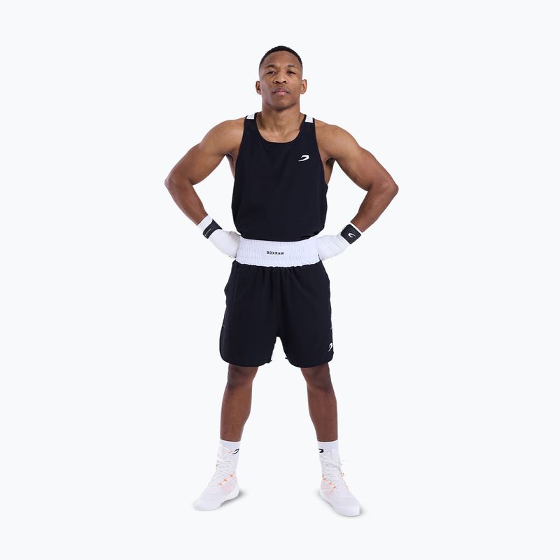Pantaloni scurți de antrenament pentru bărbați Boxraw Stevenson V2 black/white 2