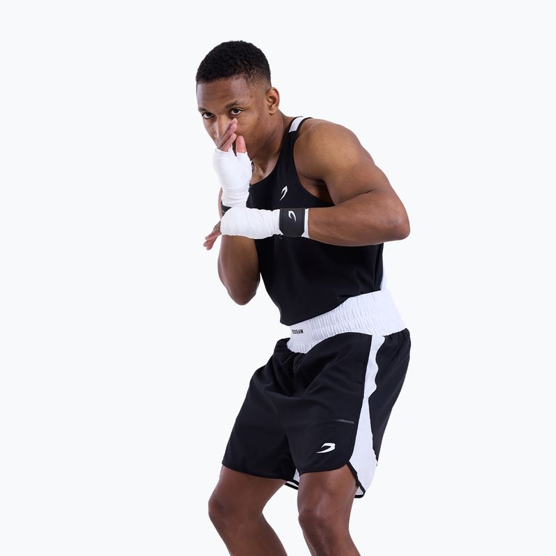 Tricou pentru bărbați Boxraw Stevenson Tank 2.0 black/white 4