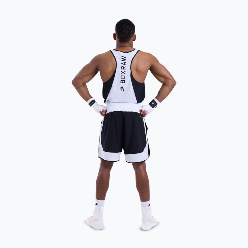 Tricou pentru bărbați Boxraw Stevenson Tank 2.0 black/white 7