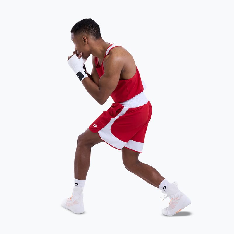 Pantaloni scurți de antrenament pentru bărbați Boxraw Stevenson V2 red/white 3